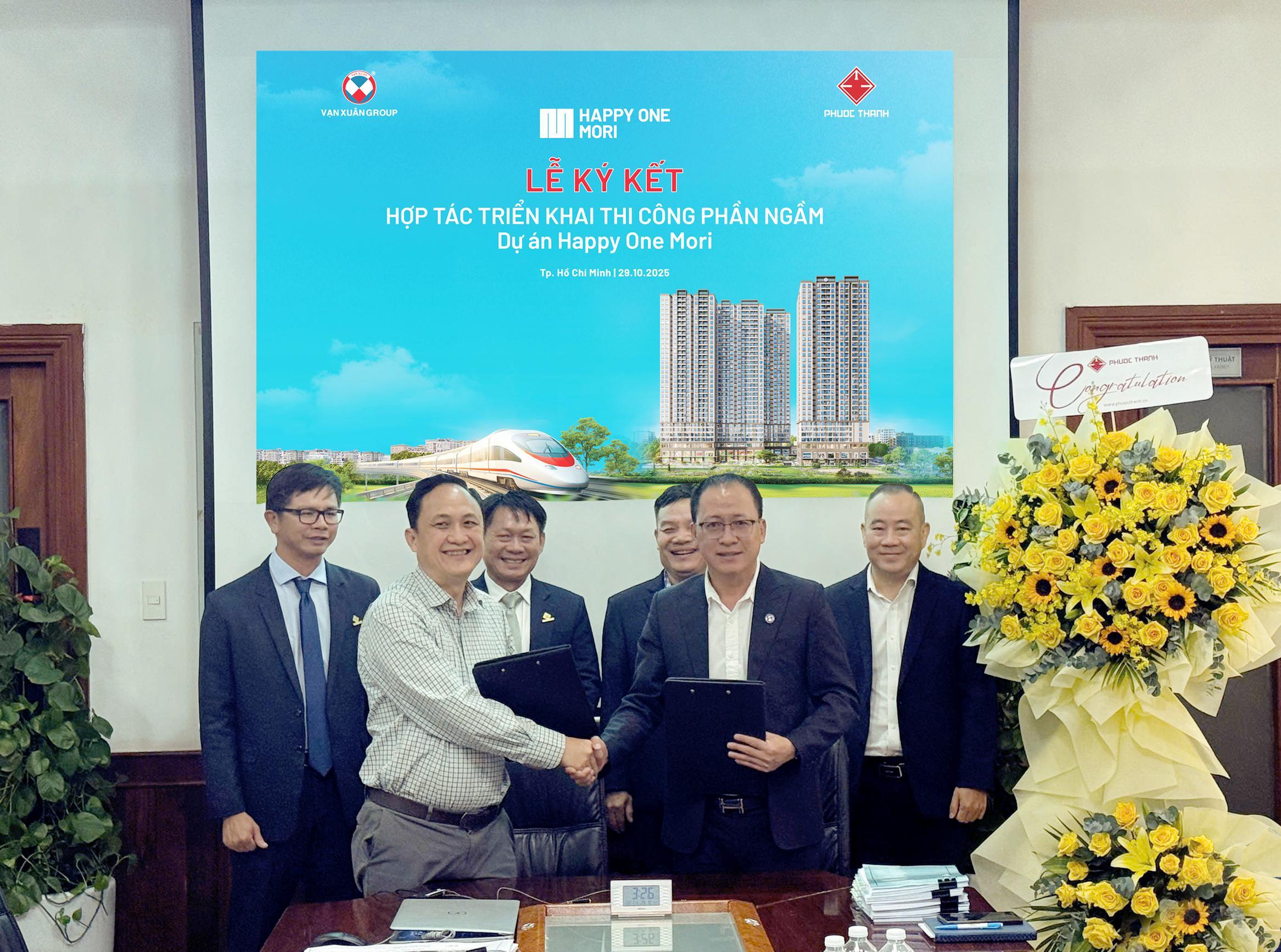 Happy One Mori vượt tiến độ thi công cọc đại trà chuyển sang phần ngầm.