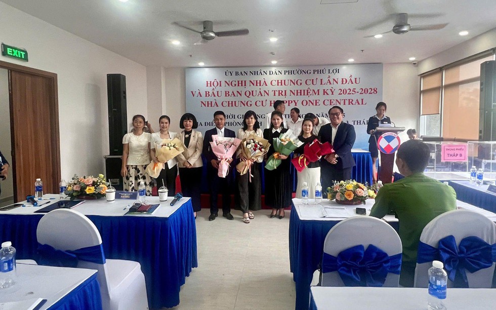 Vạn Xuân Group hoàn thành bầu Ban Quản trị và bàn giao kinh phí bảo trì dự án Happy One Central