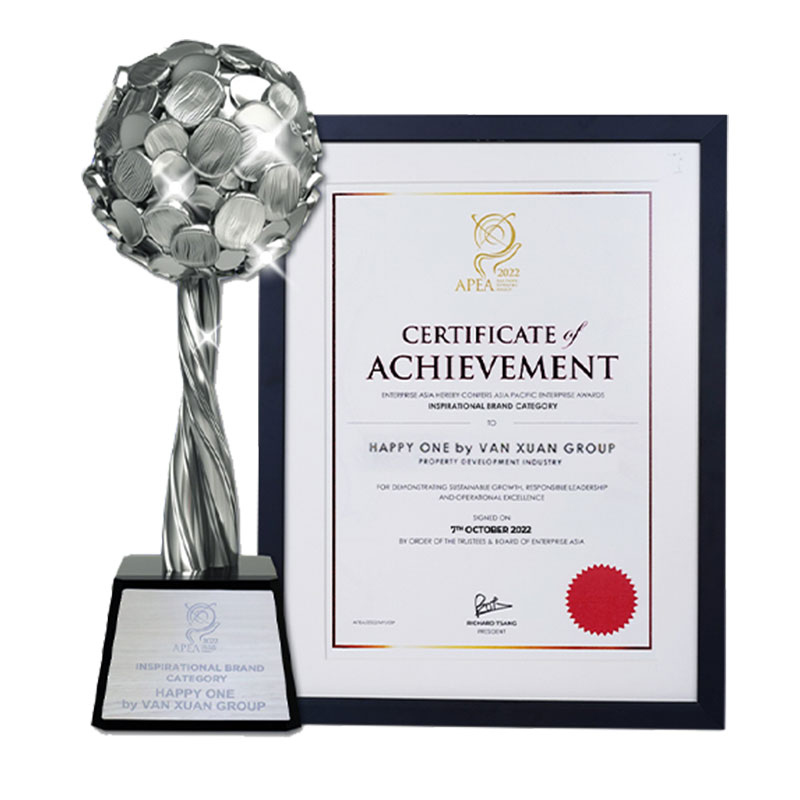 Thương hiệu truyền cảm hứng APEA 2022 - HAPPY ONE by VAN XUAN GROUP  [10/7/2022]