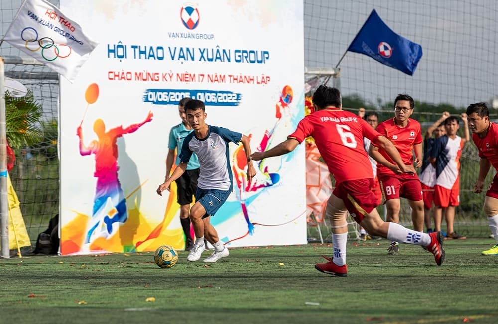 Rộn ràng lễ khai mạc Hội thao Vạn Xuân Group năm 2022 