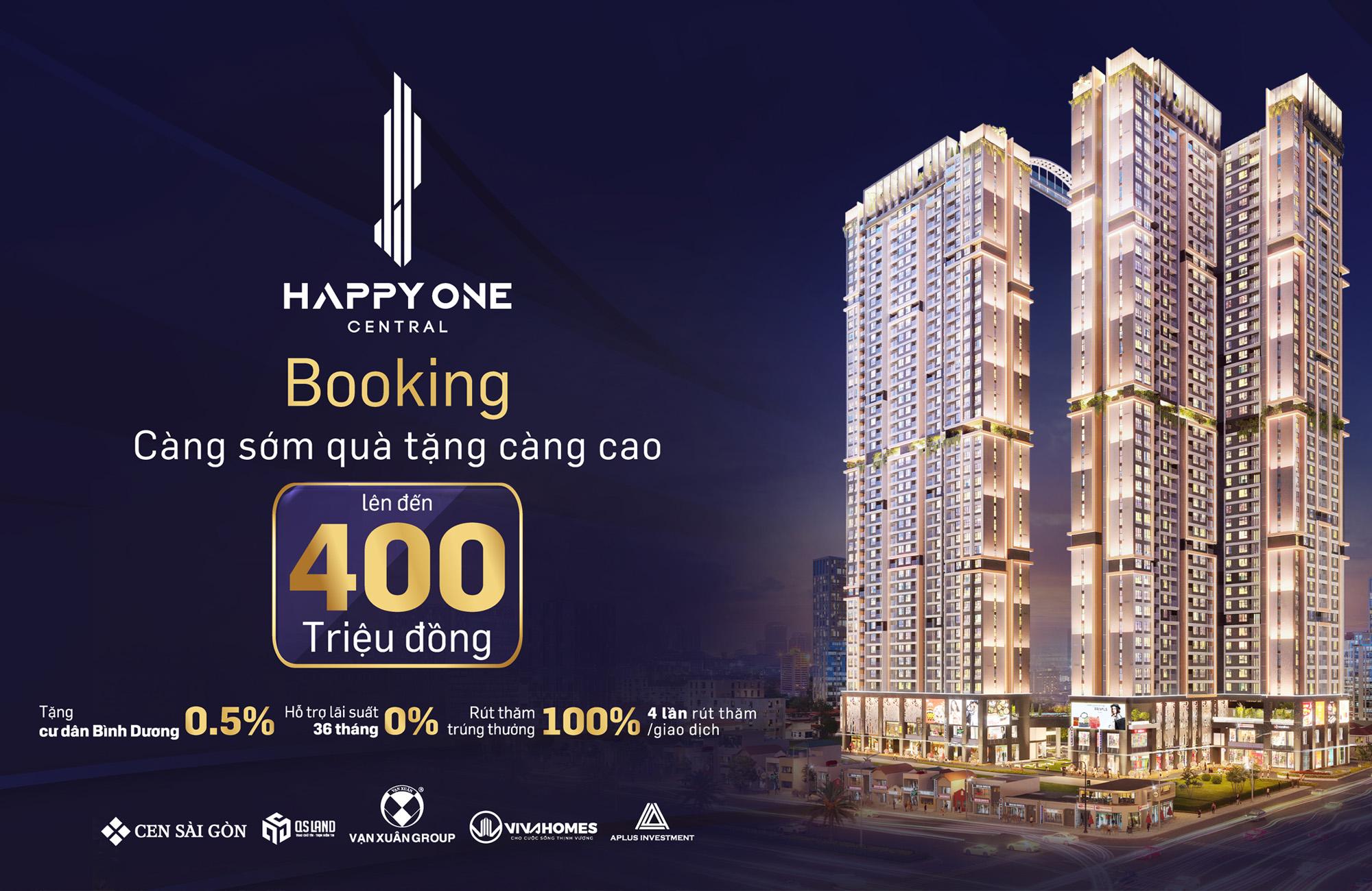 Happy One Central ưu đãi đặc biệt cho cư dân Bình Dương