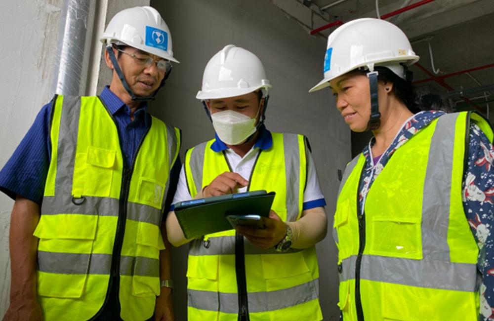 Sắp cất nóc tòa tháp đôi cao nhất trung tâm TP Thủ Dầu Một