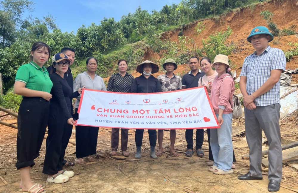 “Chung một tấm lòng” – Vạn Xuân Group hướng về miền Bắc