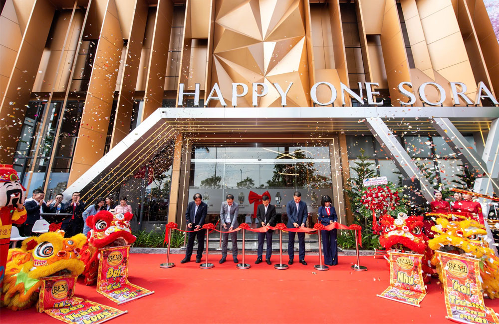 Khai trương nhà điều hành và sa bàn dự án Happy One Sora