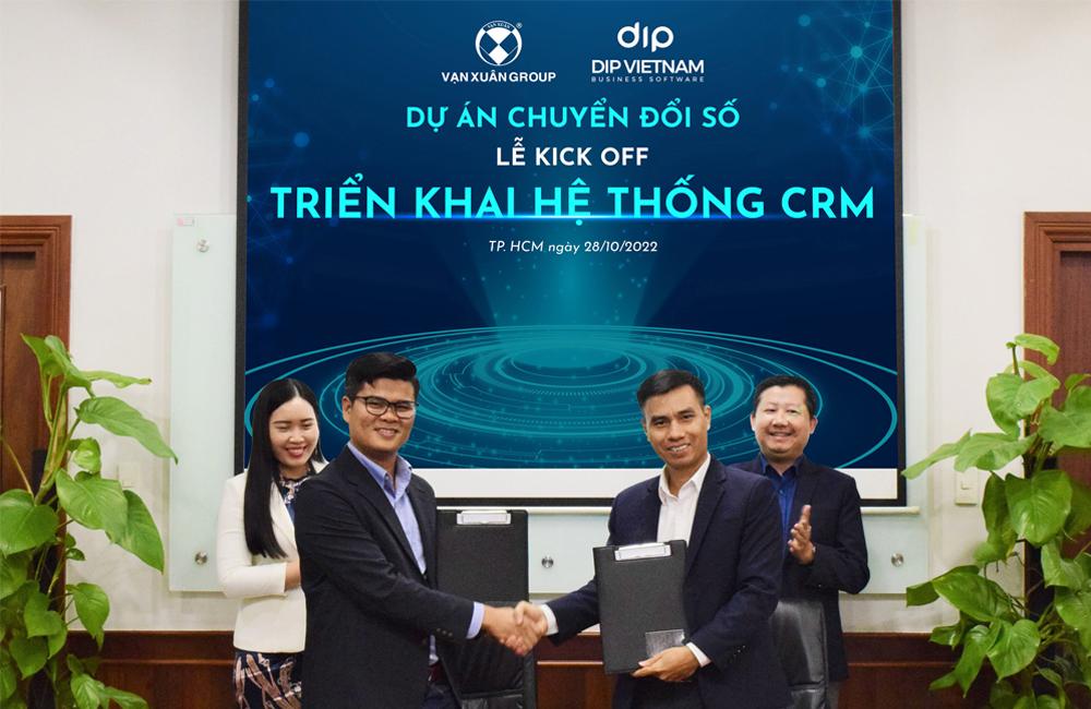 Vạn Xuân Group tổ chức kick off “Triển khai hệ thống CRM”