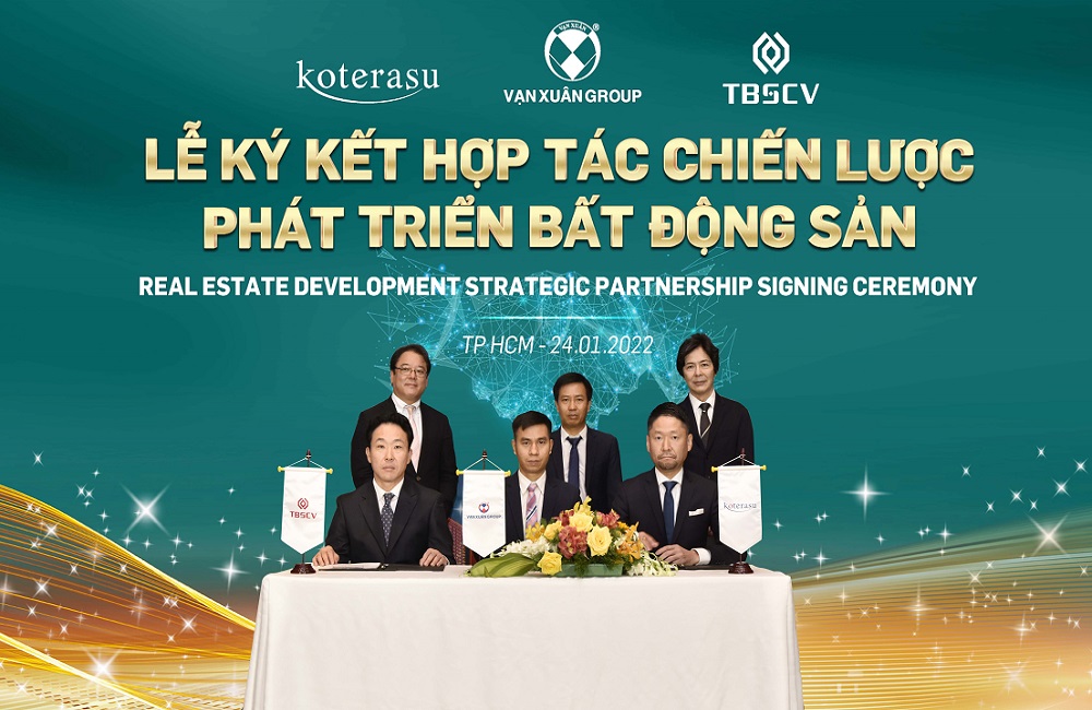 Vạn Xuân Group ký kết hợp tác chiến lược với TBS Capital VN và Koterasu
