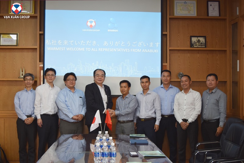 TẬP ĐOÀN ANABUKI NHẬT BẢN GHÉ THĂM VẠN XUÂN GROUP