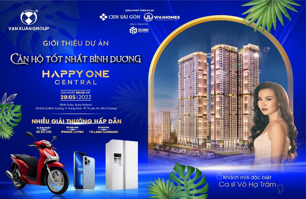 Hấp lực từ sự kiện được mong đợi: Giới thiệu dự án căn hộ tốt nhất Bình Dương