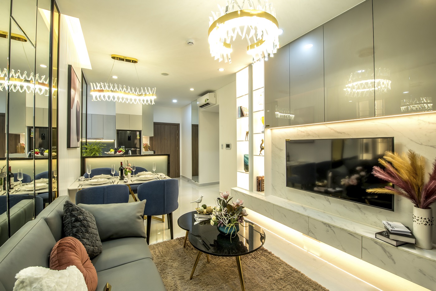 Khám Phá Căn Hộ Mẫu 2 Phòng Ngủ - Dự án HAPPY ONE Premier